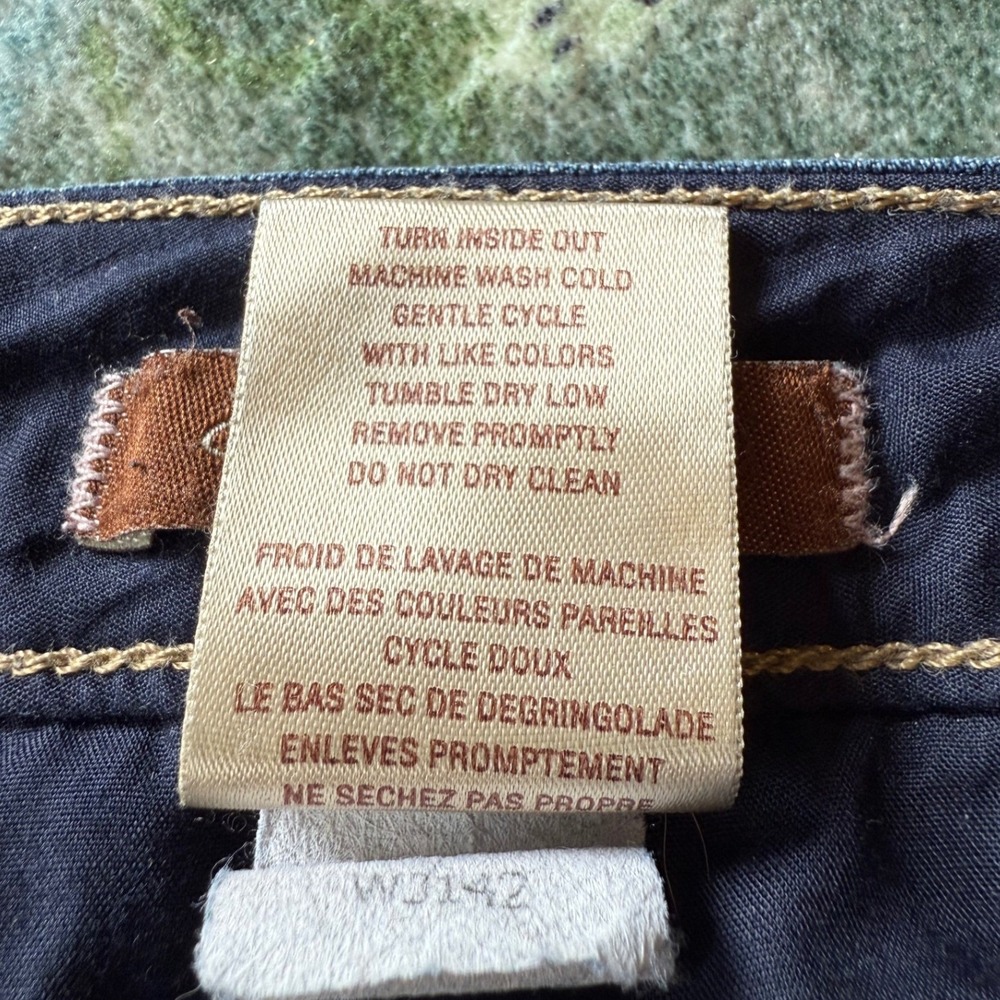 Paige Canyon Flare Jeans Dark Wash Denim Size 30 Made in USA‎ Stretch W3142 - Picture 7 of 11